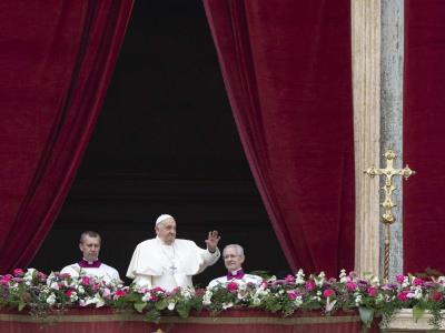 El papa hace un llamado para detener la violencia en Haití durante su mensaje de Pascua