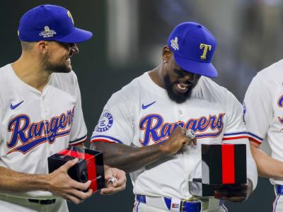 Los Rangers ganan los anillos de Serie Mundial con un valor de US,000