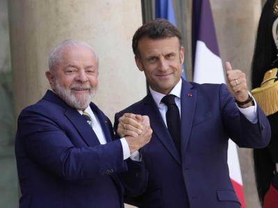 Lula y Macron pactan medidas para luchar contra cambio climático