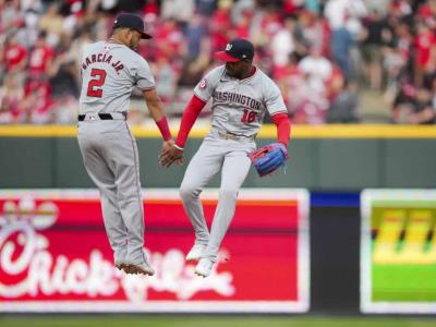 Nacionales derrotan a Rojos por 7-6 gracias a un elevado de sacrificio de Rosario