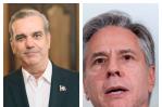 Presidente Abinader y secretario de Estado de EE.UU. conversan sobre crisis en Haití