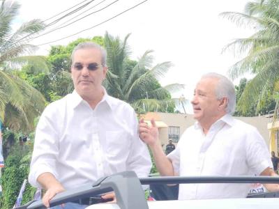 Abinader liderará desfile en vehículos este fin de semana en la parte norte de Santo Domingo