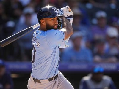 Amed Rosario logra un doble y dos hits en la derrota de los Rays frente a Colorado