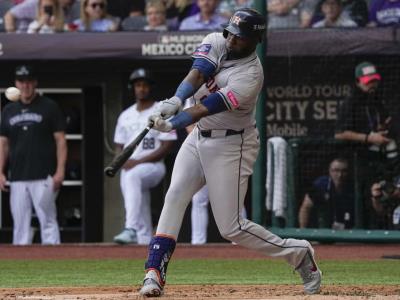 Astros de Houston sacan ventaja de la altitud en México