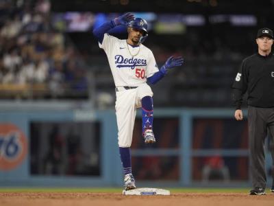 Betts contribuye con cinco hits en la victoria de los Dodgers por 6-2 sobre los Nacionales