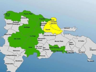 Clima en República Dominicana: Descienden las provincias en estado de alerta debido a la reducción de precipitaciones