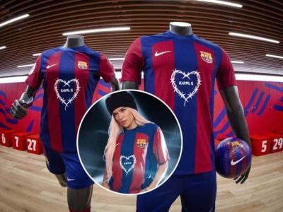 El equipo de fútbol Barcelona mostrará en su camiseta el logo de la marca Karol G durante el partido del Clásico