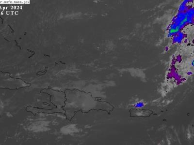 Estado del tiempo en República Dominicana: Precipitaciones continuarán durante el día de hoy en diferentes zonas