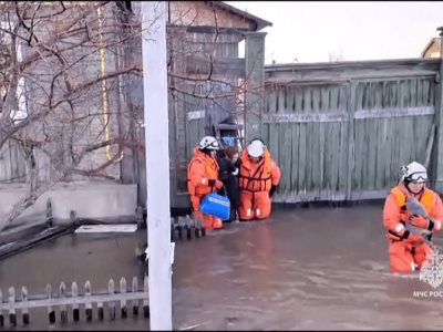 Evacuación De 4.500 Personas Debido A Las Inundaciones En Rusia