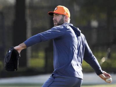 Justin Verlander debutará con los Astros este viernes en la temporada