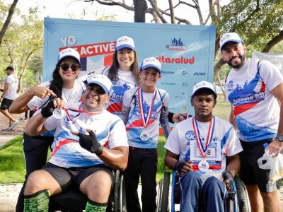 "La carrera inclusiva organizada por la Sociedad de Fisiatría"