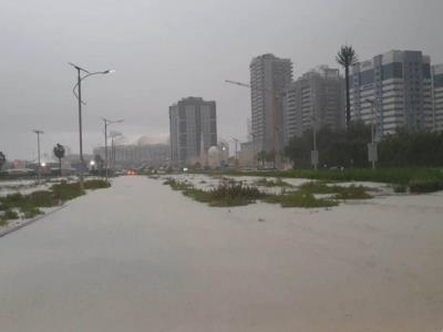 Lluvias torrenciales en Omán y Emiratos debidas al calentamiento global