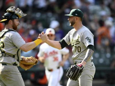 Los Atléticos se llevan la serie ante los Orioles luego de la mala salida de Craig Krimbel