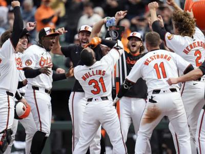 Los Orioles vencen a los Mellizos gracias a un jonrón de dos carreras de Mullins