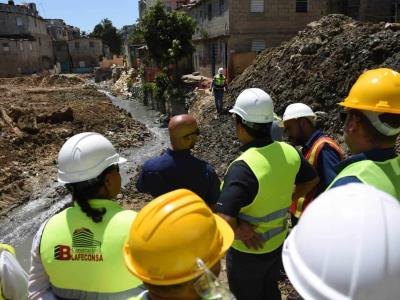 Los proyectos en la cañada Guajimía estarán concluidos en un par de meses