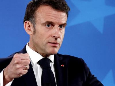 Macron afirma que Francia ha detenido proyectiles lanzados por Irán