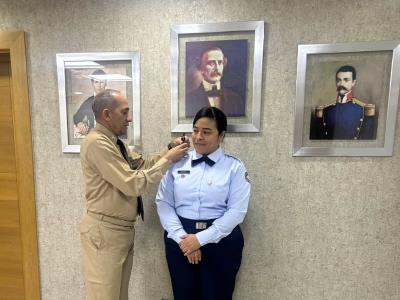 María Segura, rompiendo barreras como la primera comandante de DNCD-SIU
