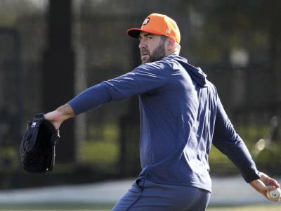 Posible debut de Verlander con los Astros este fin de semana