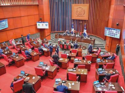 Reacción de senadores del partido en el gobierno ante acusación de la oposición presentada en la OEA