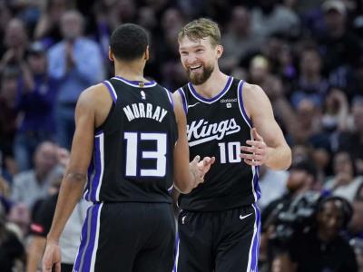 Sabonis consigue 10 puntos y 10 rebotes; Sacramento derrota a Los Ángeles por 109-95
