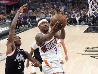 Suns logran una remontada en el último cuarto y vencen a Clippers con marcador de 124-108