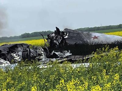 Ucrania afirma haber derribado un avión de guerra de Rusia