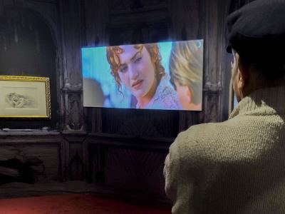 Una exposición de James Cameron muestra el retrato de Rose y Avatar