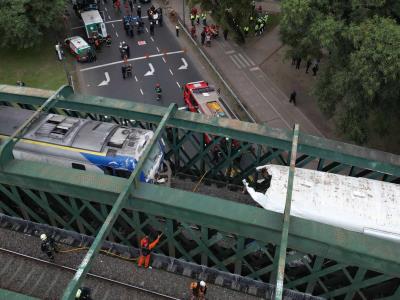 30 personas resultan heridas en una colisión de trenes en Palermo