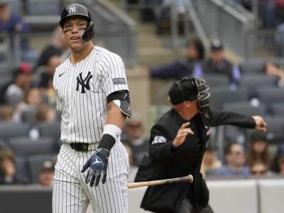 Aaron Judge de los Yankees es expulsado por primera vez en su trayectoria profesional