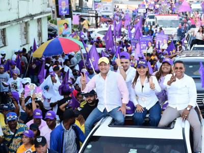 Abel Martínez realiza su caravana final antes de las elecciones del 2024