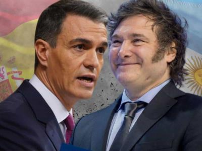 Acusación de Pedro Sánchez contra Javier Milei