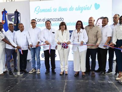 Autoridades realizan trabajos de renovación en el Hospital Municipal de El Limón en Samaná