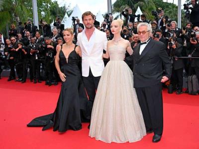 Chris Hemsworth y Anya Taylor-Joy en la alfombra roja de Cannes