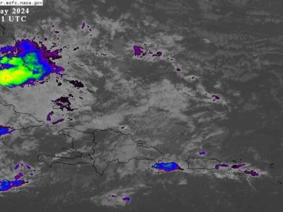 Clima en República Dominicana: Precipitaciones importantes en múltiples áreas