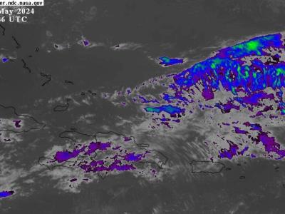 Condiciones climáticas en la República Dominicana: Precipitaciones afectan a diversas provincias debido a una vaguada