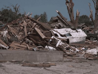 Consecuencias de la tormenta en Greenfield