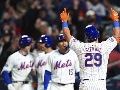 DJ Stewart conecta un cuadrangular de tres carreras y ayuda a los Mets a vencer a los Cachorros