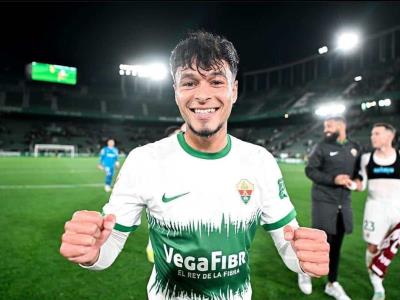 El club Elche ha extendido el contrato del jugador Rafa Núñez, quien es un extremo hispano dominicano, hasta el año 2026.