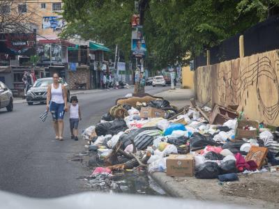 El problema de la acumulación de basura en Santo Domingo Este