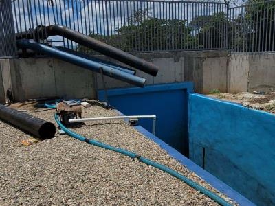 Impedimento en el bombeo al canal La Vigía debido a la sequía y la acumulación de sedimentos en Masacre
