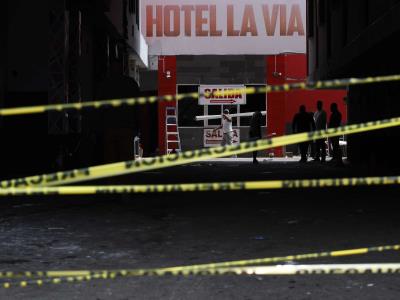 Incendio en hotel La Vía deja cuatro personas fallecidas