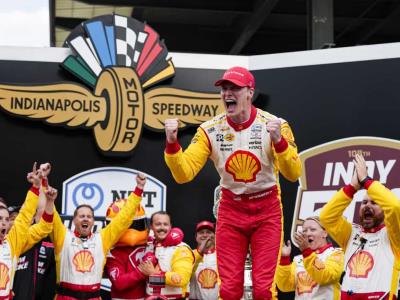 Josef Newgarden mantiene su éxito en la carrera de automovilismo de 500 millas en Indianápolis