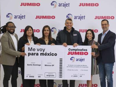 Jumbo y Arajet publican la lista de los agraciados de la promoción