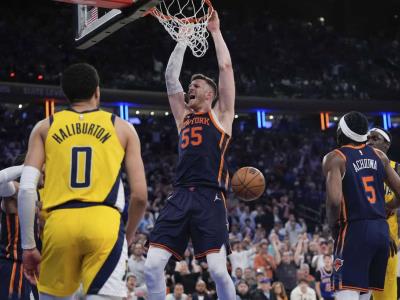 Knicks dominan a Pacers y aumentan su ventaja a 2-0 en las semifinales