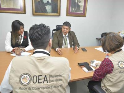 La OEA inicia su labor en preparación para los comicios del 2024