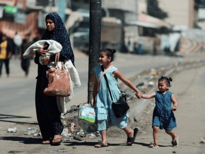 La población palestina de Rafah abandona la Franja de Gaza en masa