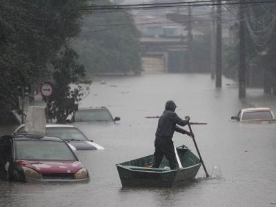Las inundaciones en Brasil incrementan a medida que aumenta el caudal de los ríos
