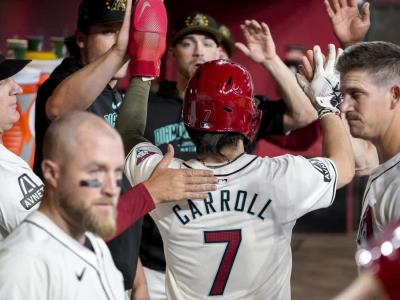 Los Diamondbacks triunfan sobre los Tigres con dos carreras anotadas en las últimas entradas