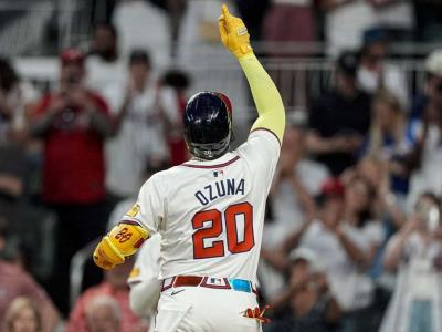 Marcell Ozuna alcanza 16 cuadrangulares y asegura la victoria para los Bravos