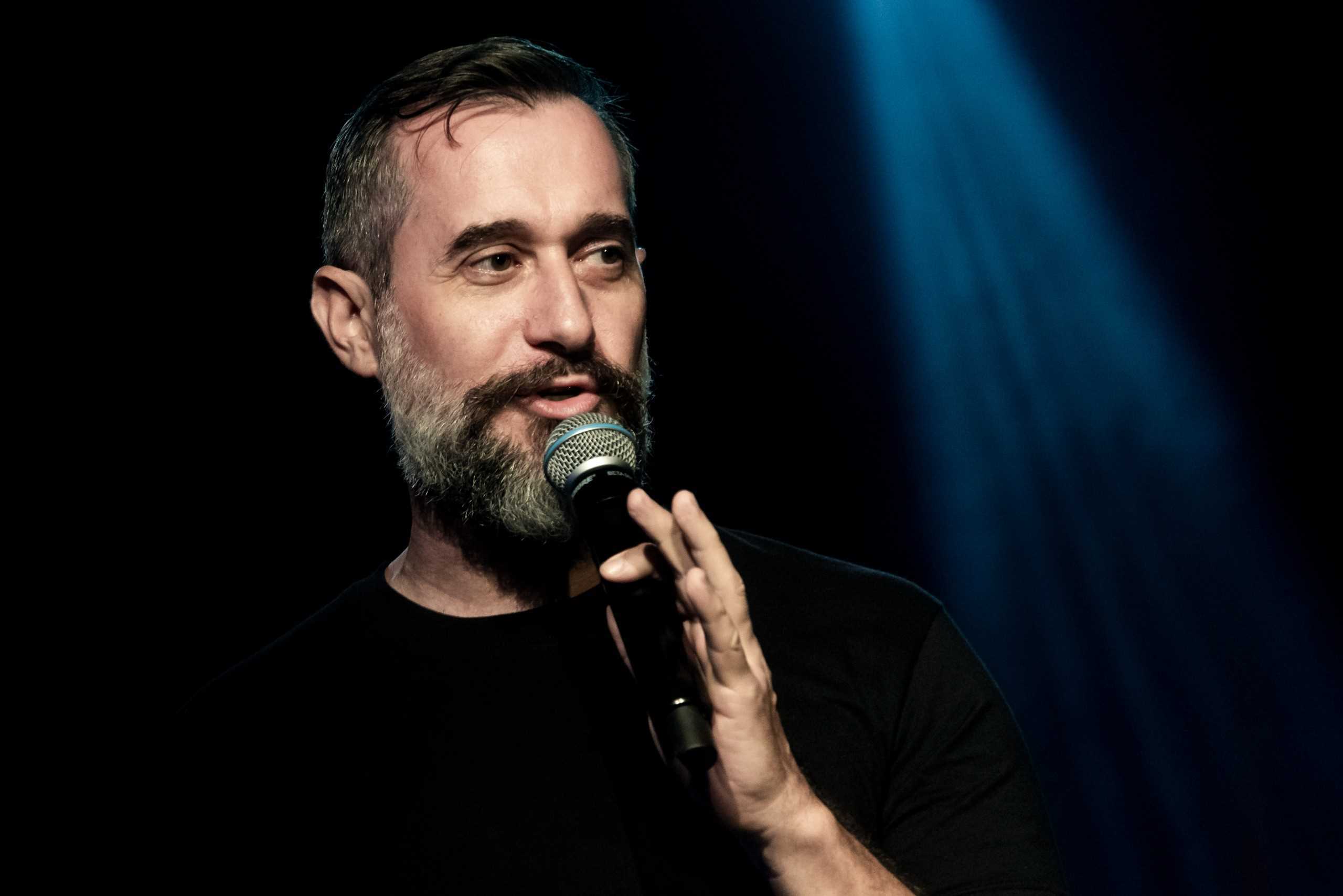El humorista Carlos Sánchez.